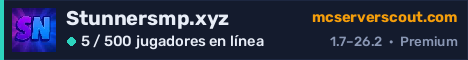 Banner del servidor Stunnersmp.xyz