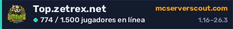 Banner del servidor Top.zetrex.net