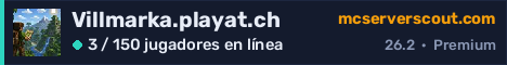 Banner del servidor Villmarka.playat.ch