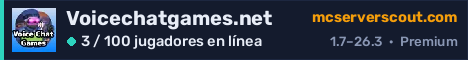 Banner del servidor Voicechatgames.net