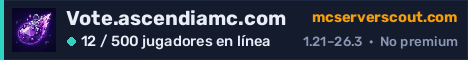 Banner del servidor Vote.ascendiamc.com