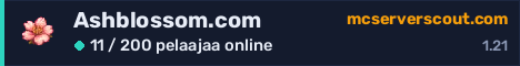 Palvelimen Ashblossom.com banneri