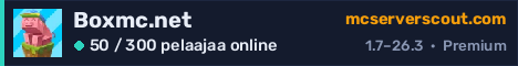 Palvelimen Boxmc.net banneri