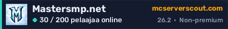 Palvelimen Mastersmp.net banneri
