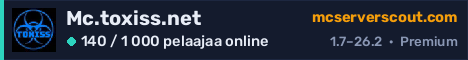 Palvelimen Mc.toxiss.net banneri