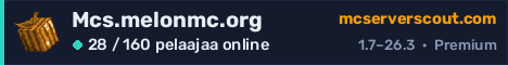 Palvelimen Mcs.melonmc.org banneri