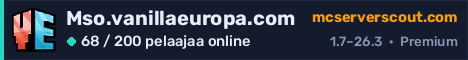 Palvelimen Mso.vanillaeuropa.com banneri