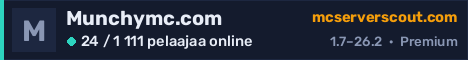 Palvelimen Munchymc.com banneri