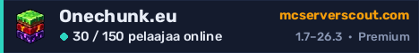 Palvelimen Onechunk.eu banneri