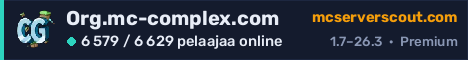 Palvelimen Org.mc-complex.com banneri