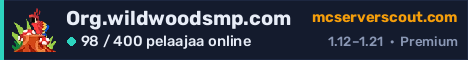 Palvelimen Org.wildwoodsmp.com banneri