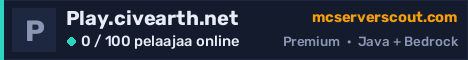 Palvelimen Play.civearth.net banneri