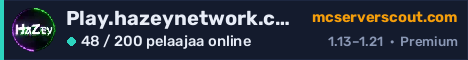Palvelimen Play.hazeynetwork.com banneri