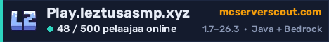 Palvelimen Play.leztusasmp.xyz banneri