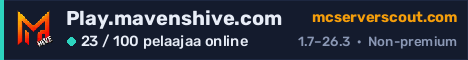 Palvelimen Play.mavenshive.com banneri