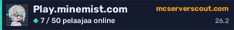 Palvelimen Play.minemist.com banneri