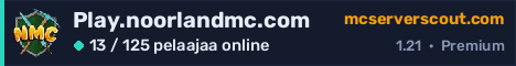 Palvelimen Play.noorlandmc.com banneri