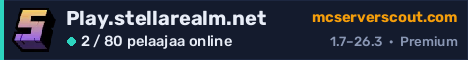 Palvelimen Play.stellarealm.net banneri