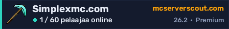 Palvelimen Simplexmc.com banneri