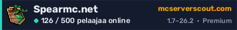 Palvelimen Spearmc.net banneri