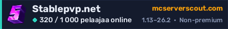 Palvelimen Stablepvp.net banneri