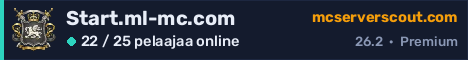 Palvelimen Start.ml-mc.com banneri