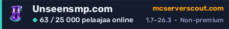 Palvelimen Unseensmp.com banneri