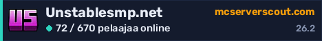 Palvelimen Unstablesmp.net banneri