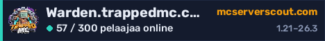 Palvelimen Warden.trappedmc.com banneri