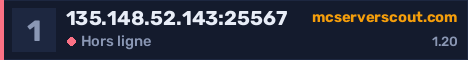 Bannière du serveur 135.148.52.143:25567