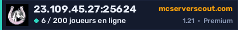 Bannière du serveur 23.109.45.27:25624