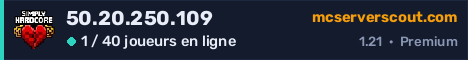 Bannière du serveur 50.20.250.109