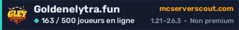 Bannière du serveur Goldenelytra.fun