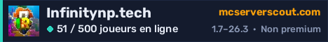 Bannière du serveur Infinitynp.tech