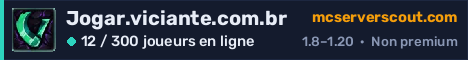 Bannière du serveur Jogar.viciante.com.br