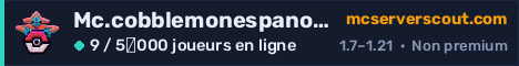 Bannière du serveur Mc.cobblemonespanol.es