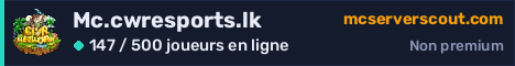 Bannière du serveur Mc.cwresports.lk