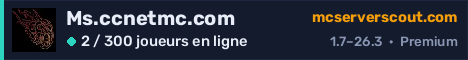 Bannière du serveur Ms.ccnetmc.com
