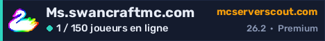 Bannière du serveur Ms.swancraftmc.com