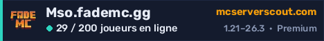 Bannière du serveur Mso.fademc.gg