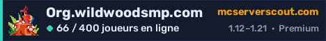 Bannière du serveur Org.wildwoodsmp.com