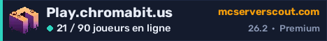 Bannière du serveur Play.chromabit.us