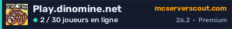 Bannière du serveur Play.dinomine.net