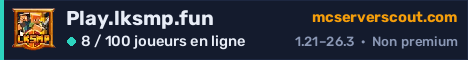 Bannière du serveur Play.lksmp.fun