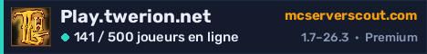 Bannière du serveur Play.twerion.net
