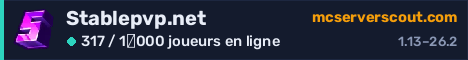 Bannière du serveur Stablepvp.net