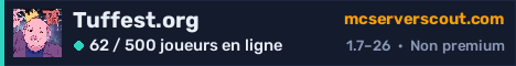 Bannière du serveur Tuffest.org