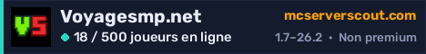 Bannière du serveur Voyagesmp.net
