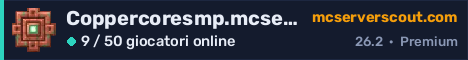 Banner del server Coppercoresmp.mcserver.us