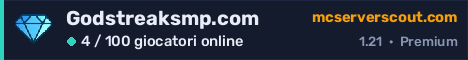 Banner del server Godstreaksmp.com